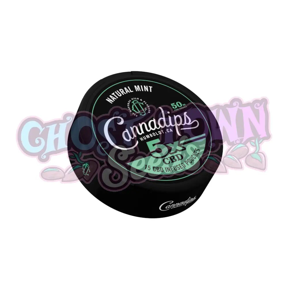 Cannadips - 5X Natural Mint 750Mg Cbd Cbd-Pussit