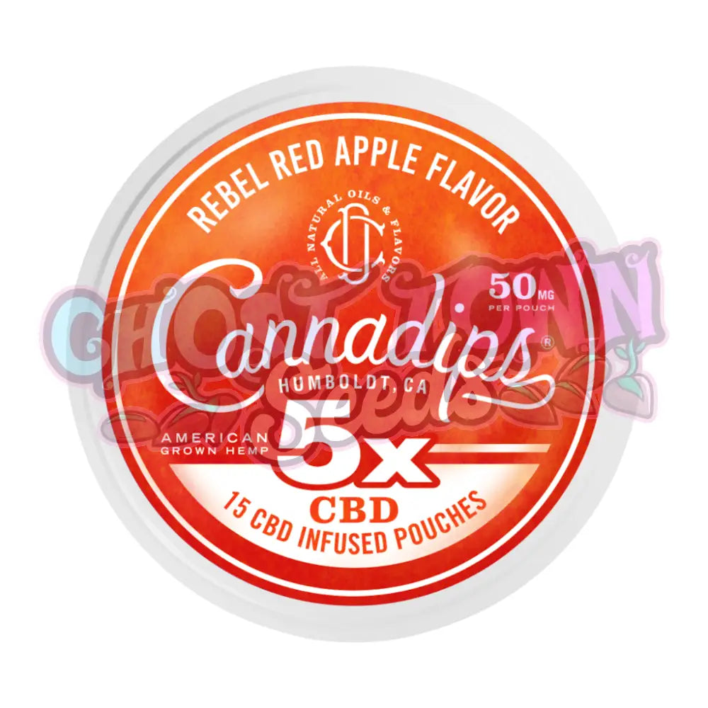 Cannadips - 5X Rebel Red Apple 750Mg Cbd Cbd-Pussit