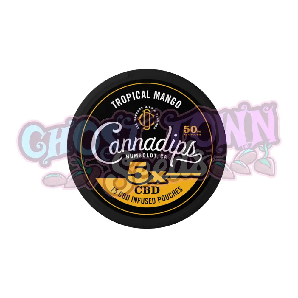 Cannadips - 5X Tropical Mango 750Mg Cbd Cbd-Pussit