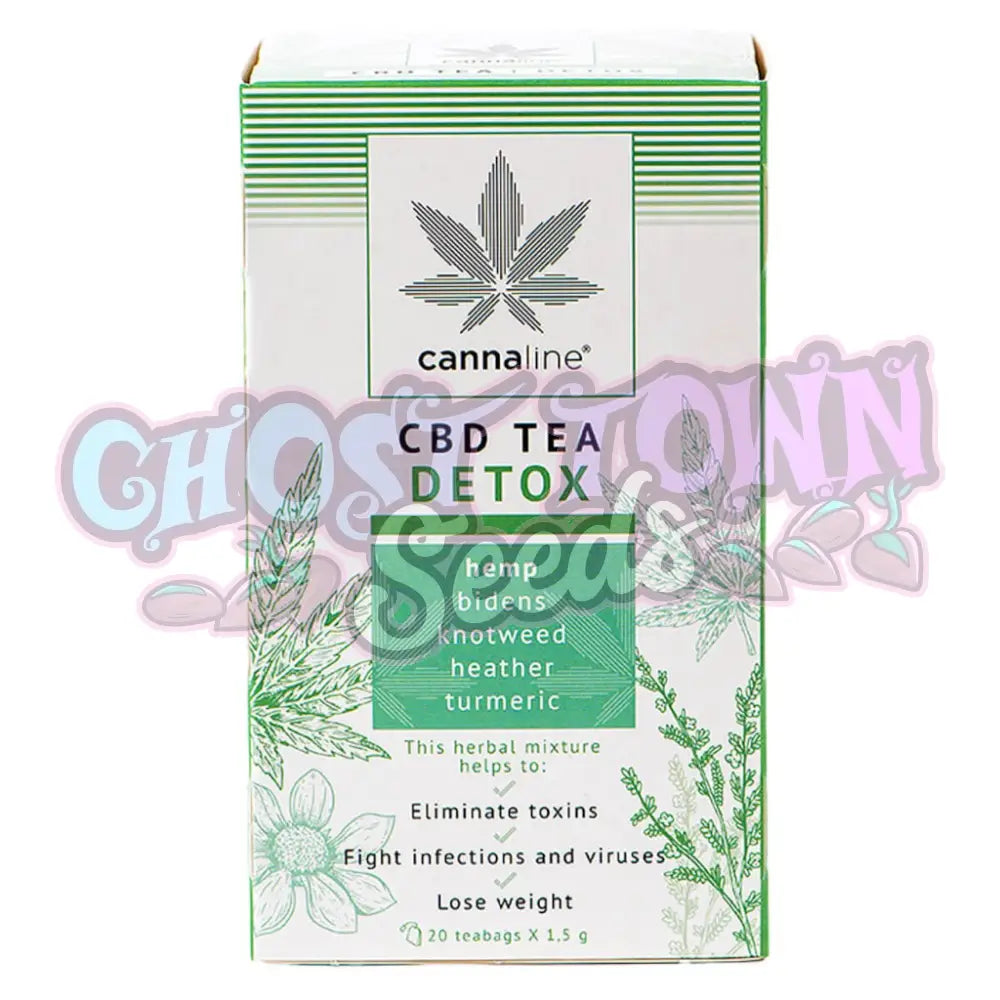 Cannaline - Cbd Tee Detox (20X1 5G) Cbd-Syötävät