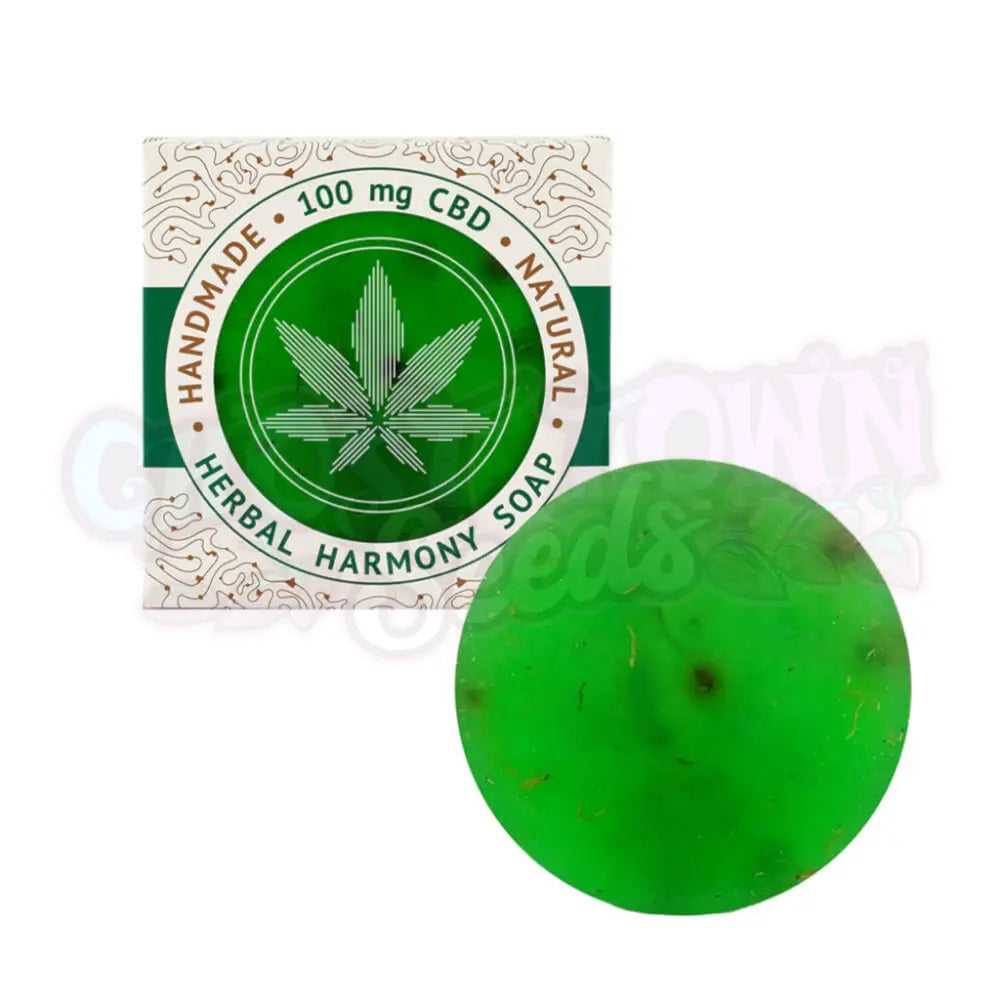 Cannaline - Käsintehty Palasaippua Herbal Harmony 100Mg Cbd (110G) Cbd-Kosmetiikka