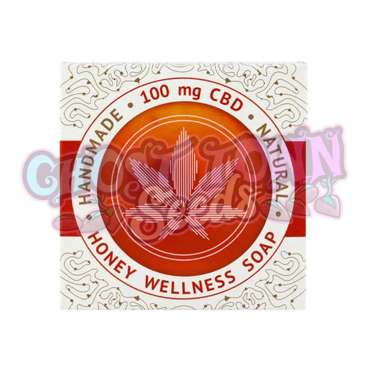 Cannaline - Käsintehty Palasaippua Honey Wellness 100Mg Cbd (110G) Cbd-Kosmetiikka