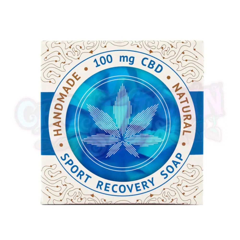 Cannaline - Käsintehty Palasaippua Sport Recovery 100Mg Cbd (110G) Cbd-Kosmetiikka