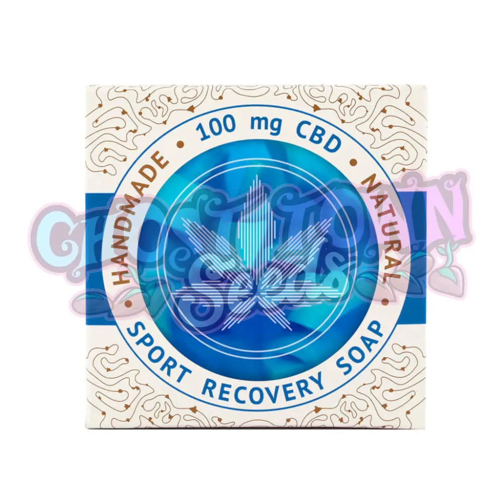 Cannaline - Käsintehty Palasaippua Sport Recovery 100Mg Cbd (110G) Cbd-Kosmetiikka