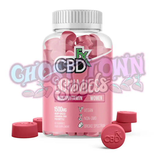 Cbdfx - Multivitamiini-Hedelmäkarkit Naisille 1500Mg Cbd (240G) Cbd-Syötävät