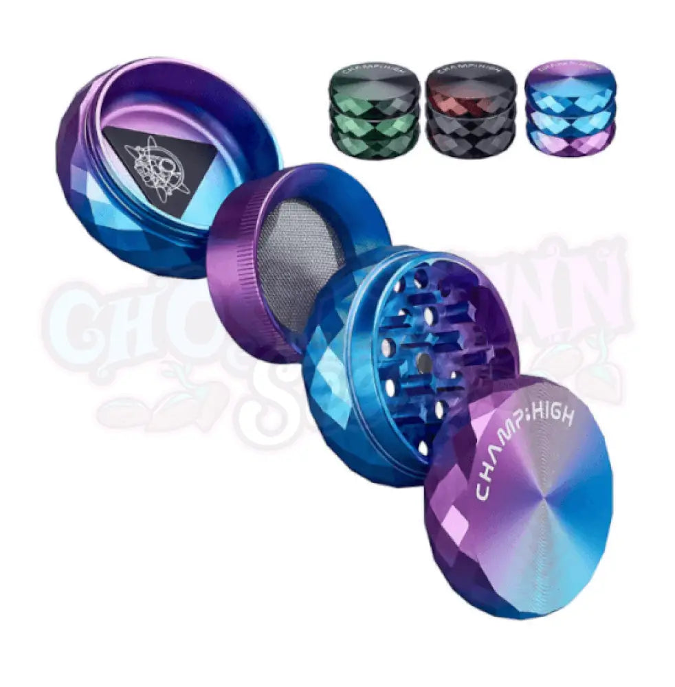 Champ High - Color Duo Grinderi 4-osainen 53mm - Ghost Town Seeds