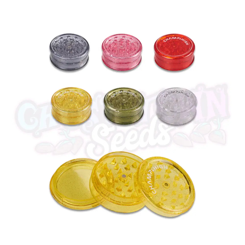 Champ High - Muovigrinderi 3-Osainen 60Mm Grinderit