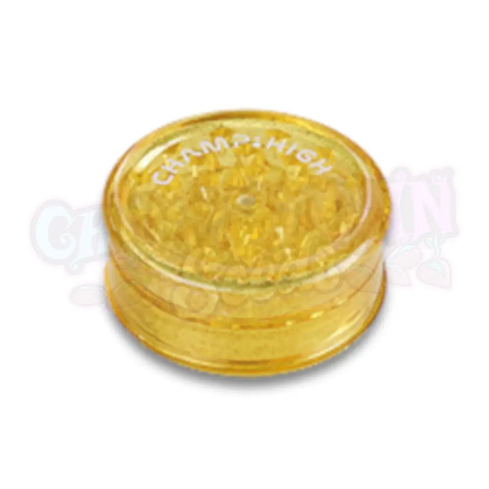 Champ High - Muovigrinderi 3-Osainen 60Mm Keltainen Grinderit