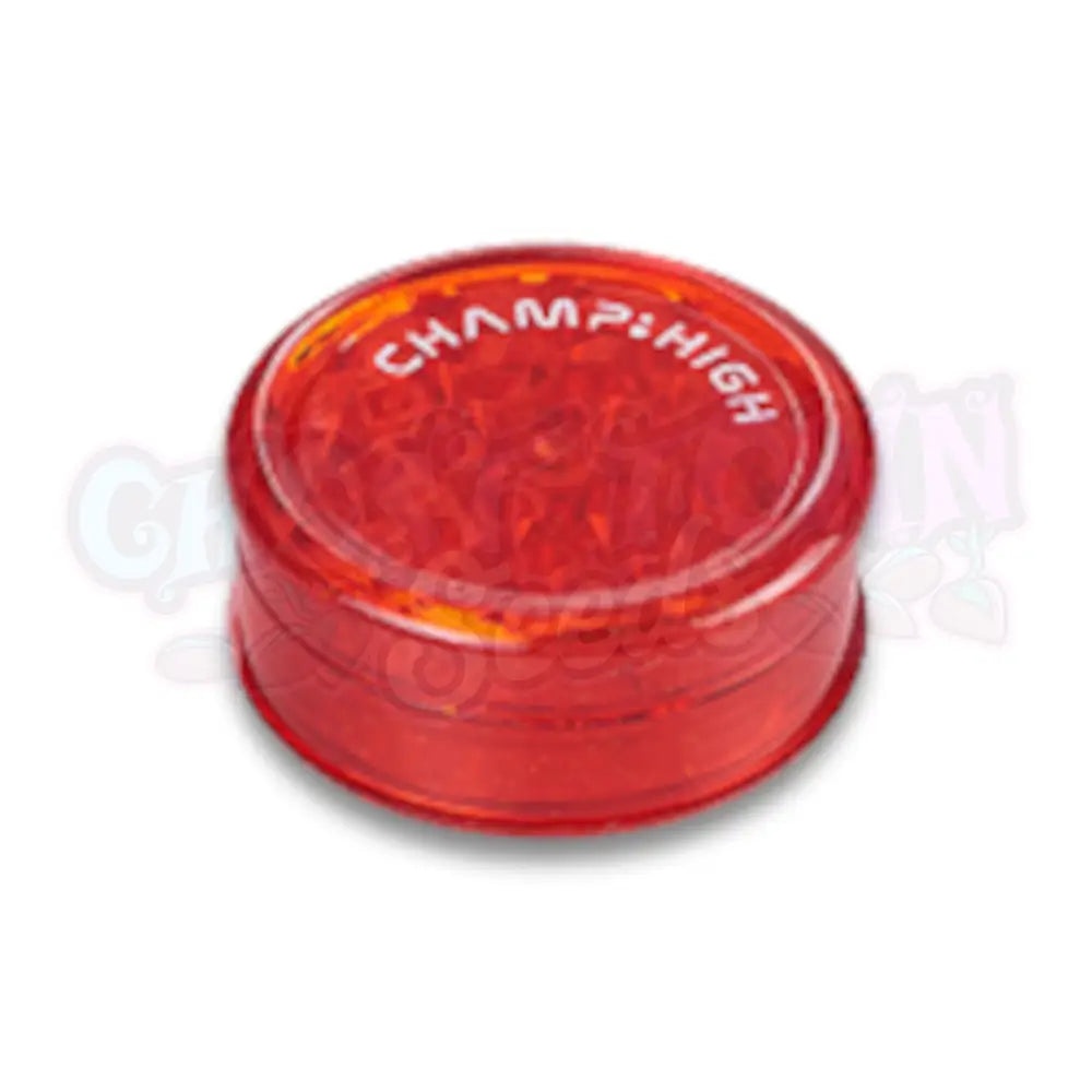 Champ High - Muovigrinderi 3-Osainen 60Mm Punainen Grinderit