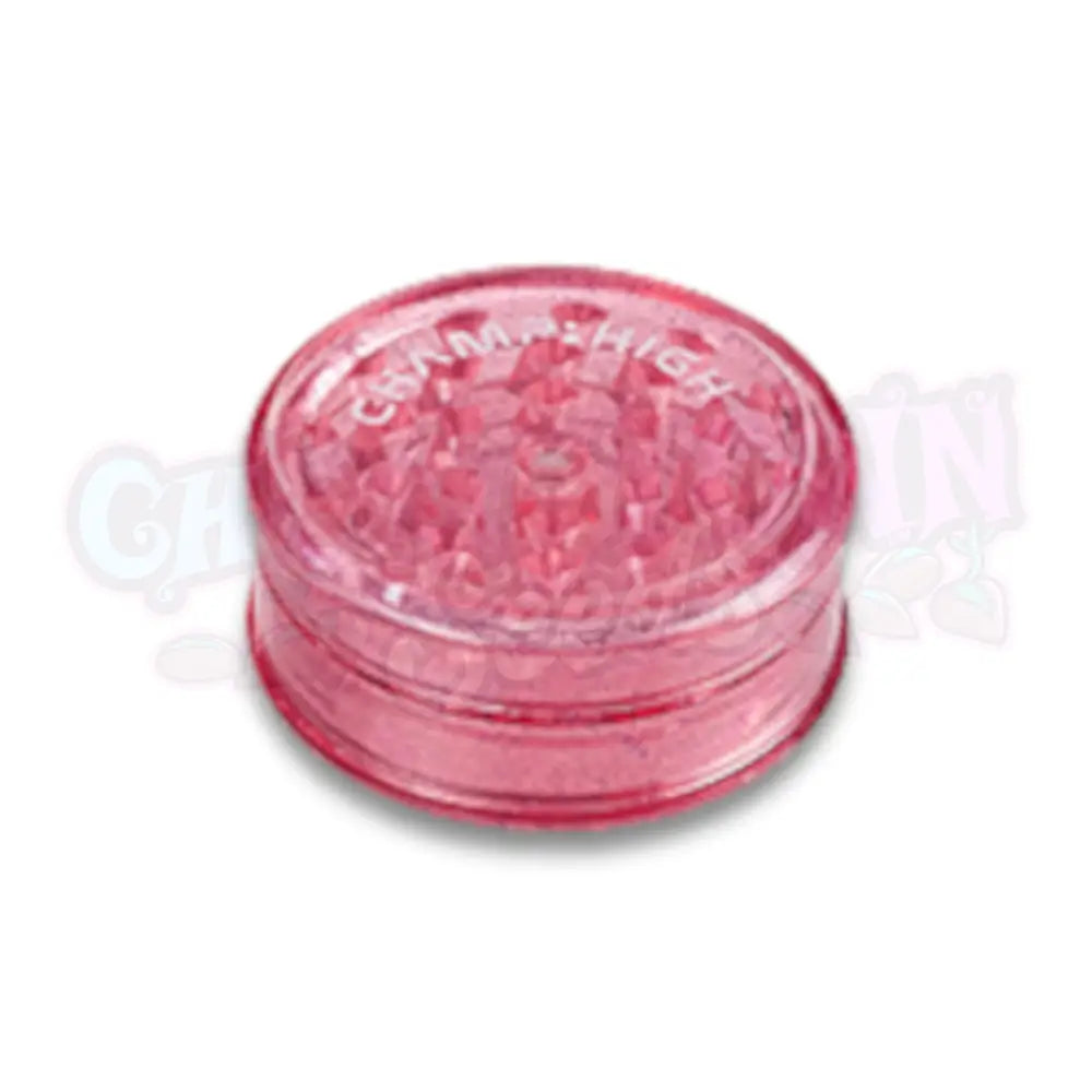 Champ High - Muovigrinderi 3-Osainen 60Mm Roosa Grinderit