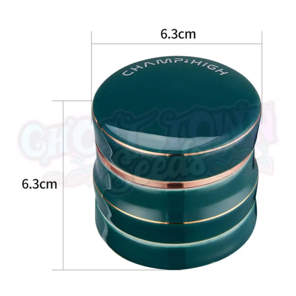 Champ High - Porcelain Grinderi 4-Osainen 63Mm (Vihreä) Grinderit