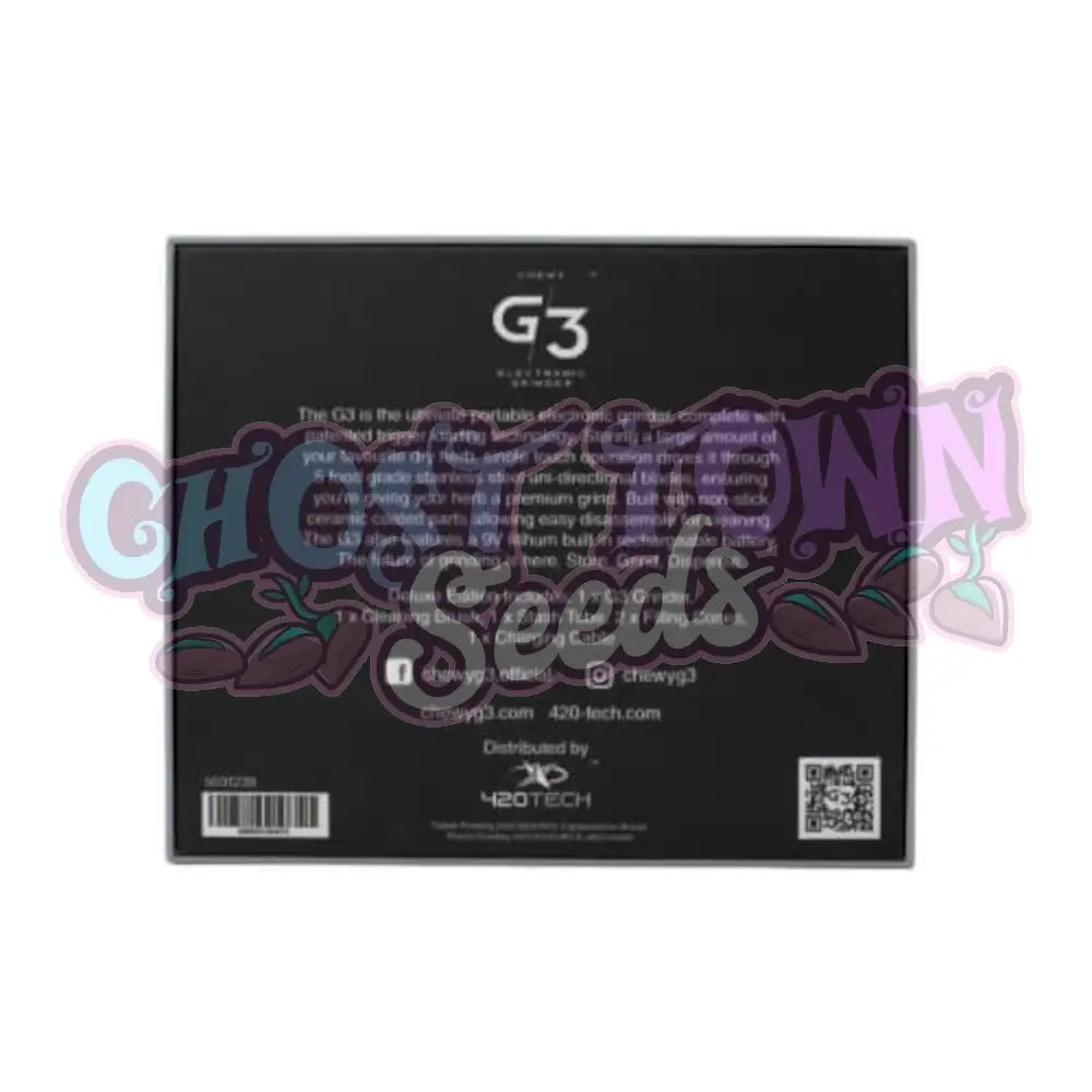 Chewy G3 - Sähkögrinderi Deluxe Edition Grinderit