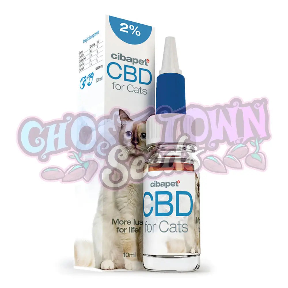 Cibapet - Cbd-Öljy Kissoille 2% Cbd (10Ml) Cbd-Öljyt