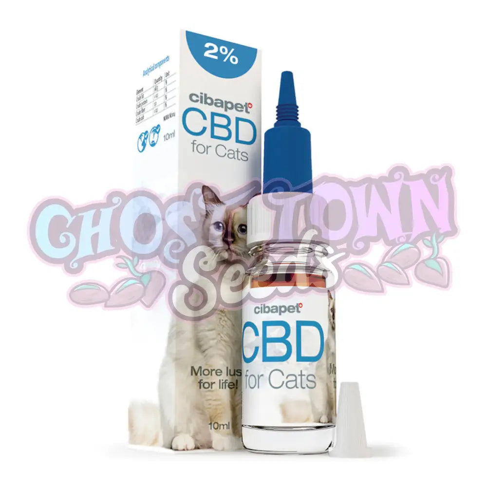 Cibapet - Cbd-Öljy Kissoille 2% Cbd (10Ml) Cbd-Öljyt