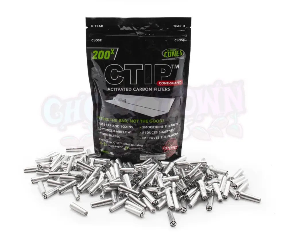 CTIP - Aktiivihiilifiltterit 6-7mm 200kpl - Ghost Town Seeds