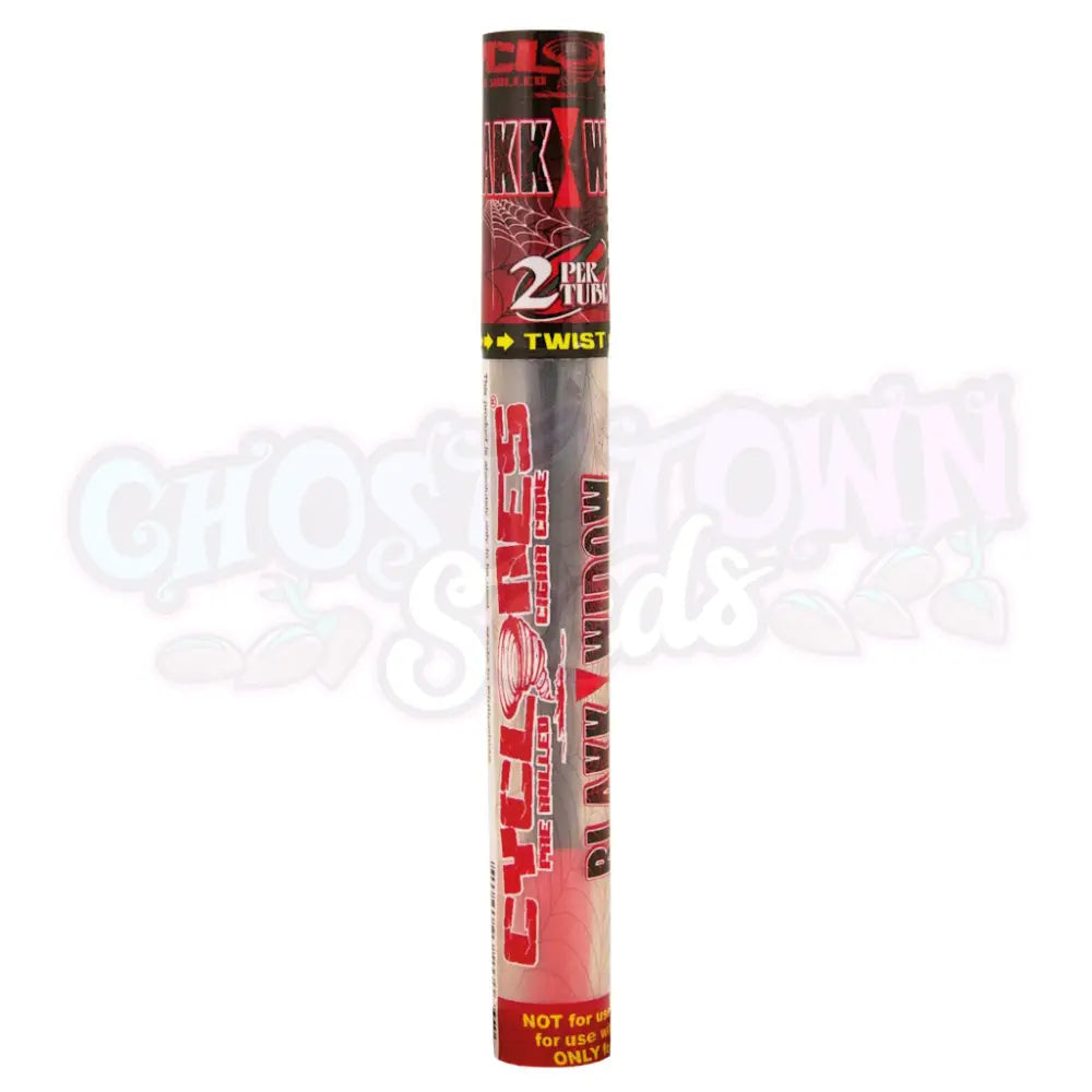 Cyclones - Clear Black Widow Lyhyet Conet (2 kpl) Conet