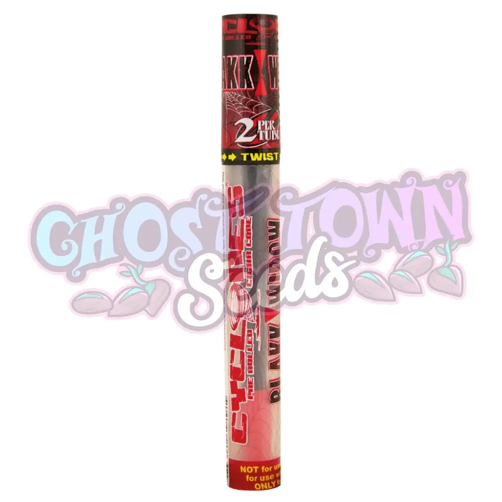 Cyclones - Clear Black Widow Lyhyet Conet (2 kpl) Conet