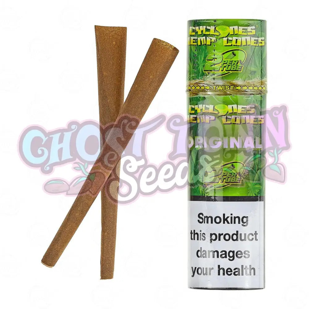 Cyclones - Hemp Original Blunt Cones 2kpl - Ghost Town Seeds