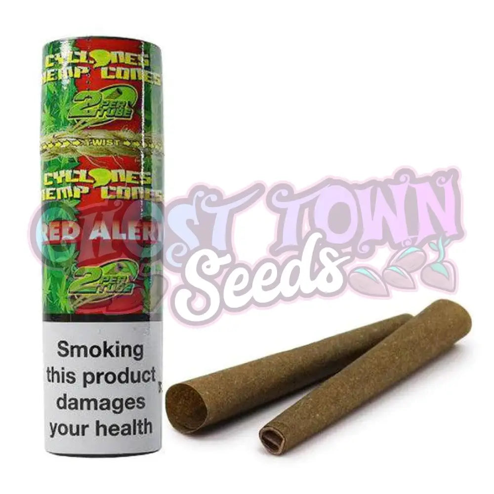 Cyclones - Hemp Red Alert Blunt Cones 2kpl - Ghost Town Seeds