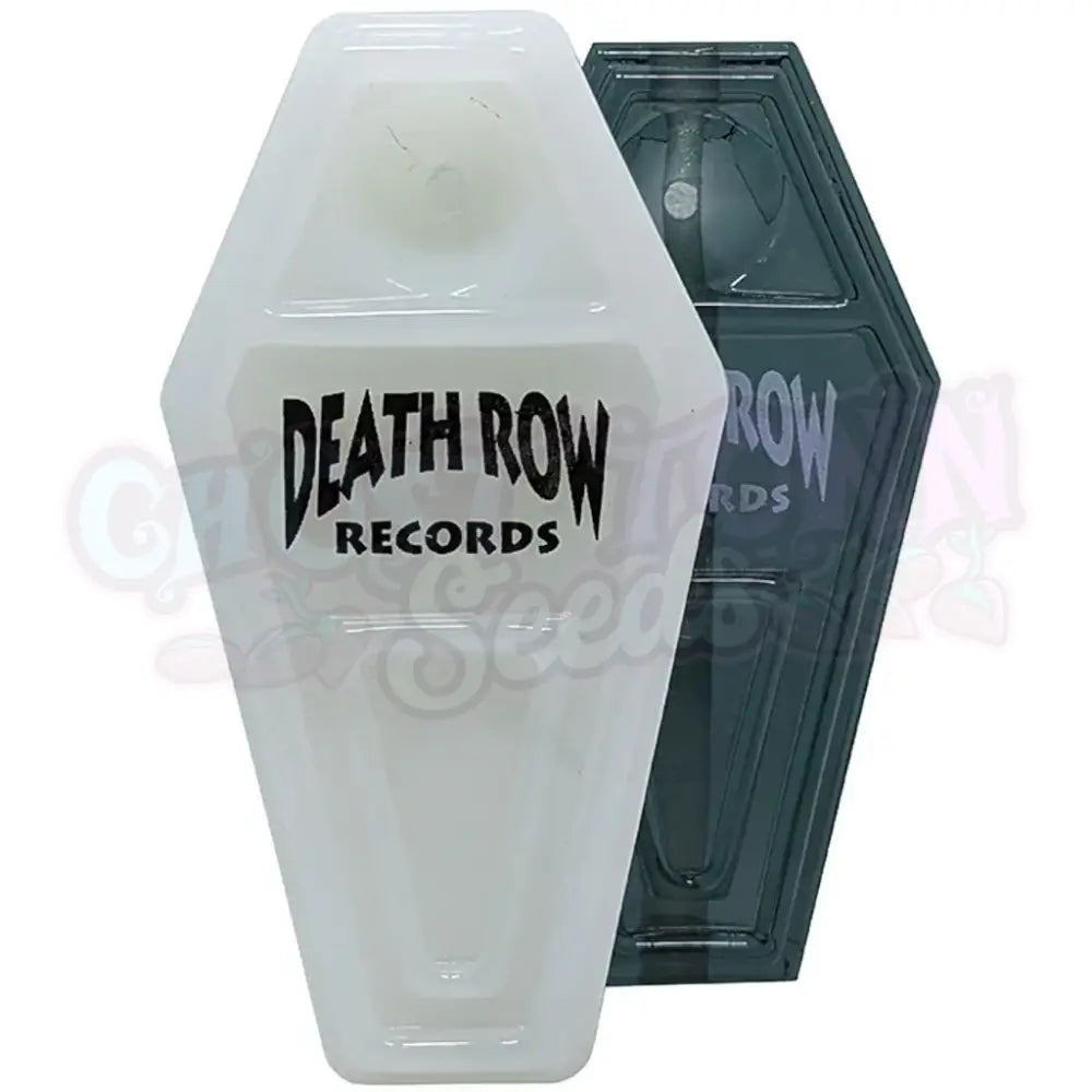 Death Row Records - 4″ Coffin Hand Pipe Valkoinen Piiput