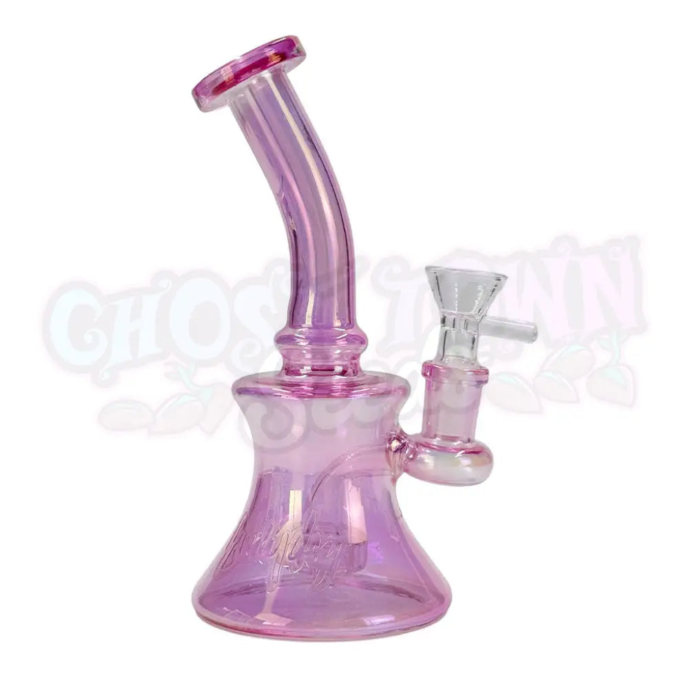 Dogg lbs - Everyday 5″ Electro Plated Rig Pinkki Bubbleri