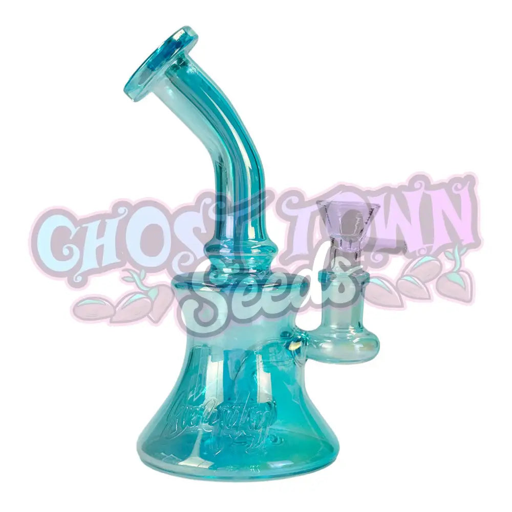 Dogg lbs - Everyday 5″ Electro Plated Rig Sininen Bubbleri