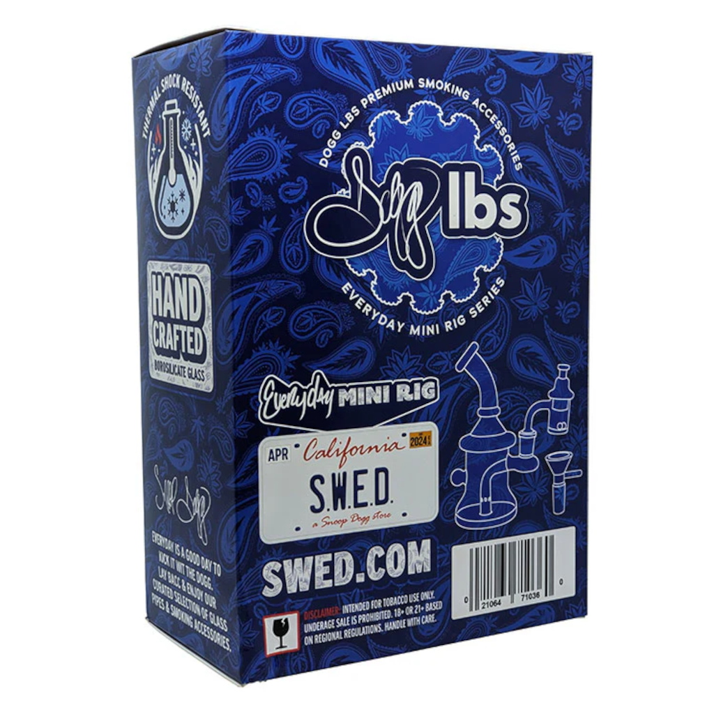 Dogg lbs Everyday 6’’ Mini Rig Bubbleri