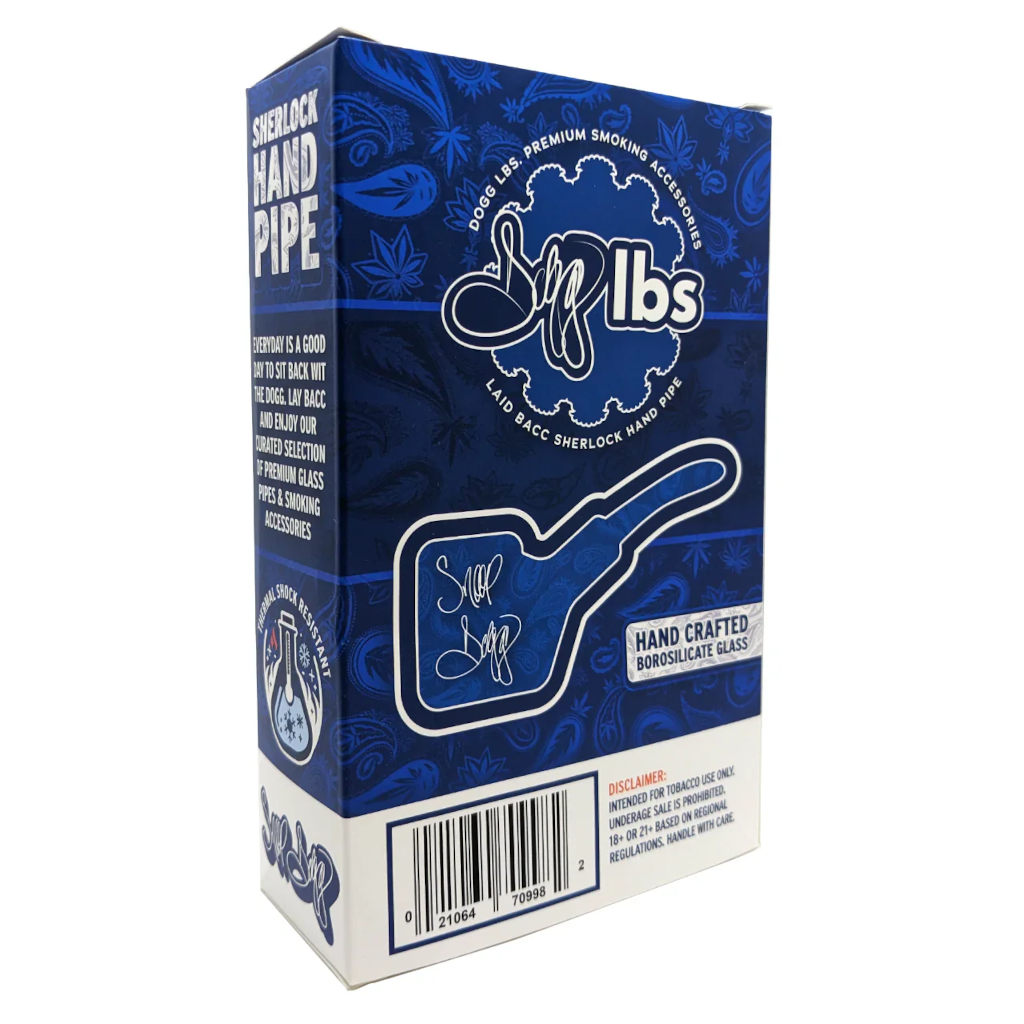 Dogg lbs Laid Bacc Sherlock Hand Pipe Piiput