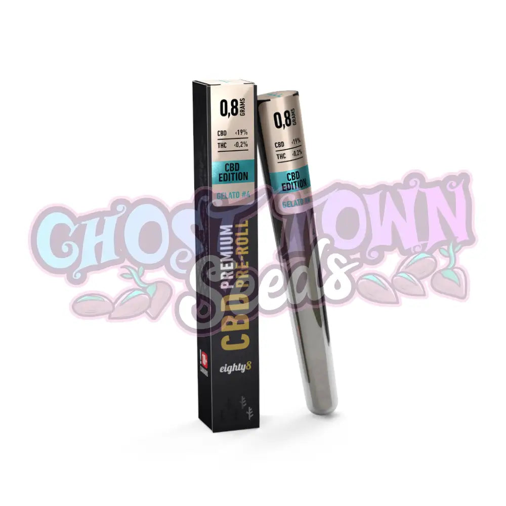 Eighty8 - Gelato #4 CBD Pre-Roll (0,8g) CBD-Kukka