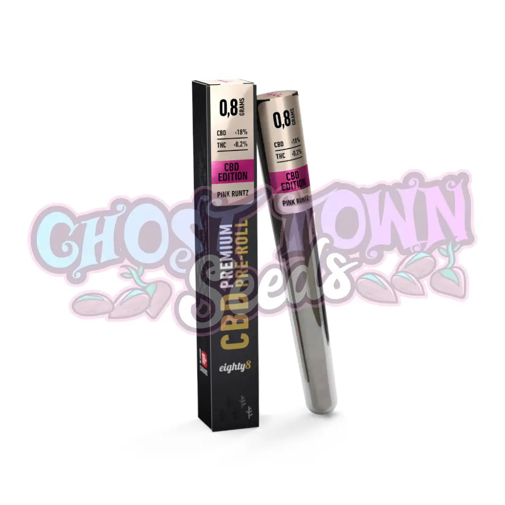 Eighty8 - Pink Runtz CBD Pre-Roll (0,8g) CBD-Kukka