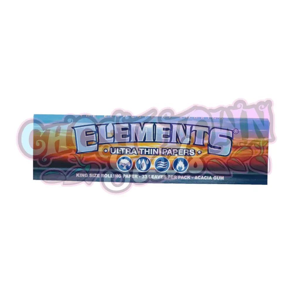 Elements - KS Wide Ultraohuet Leveät Pitkät Paperit Paperit