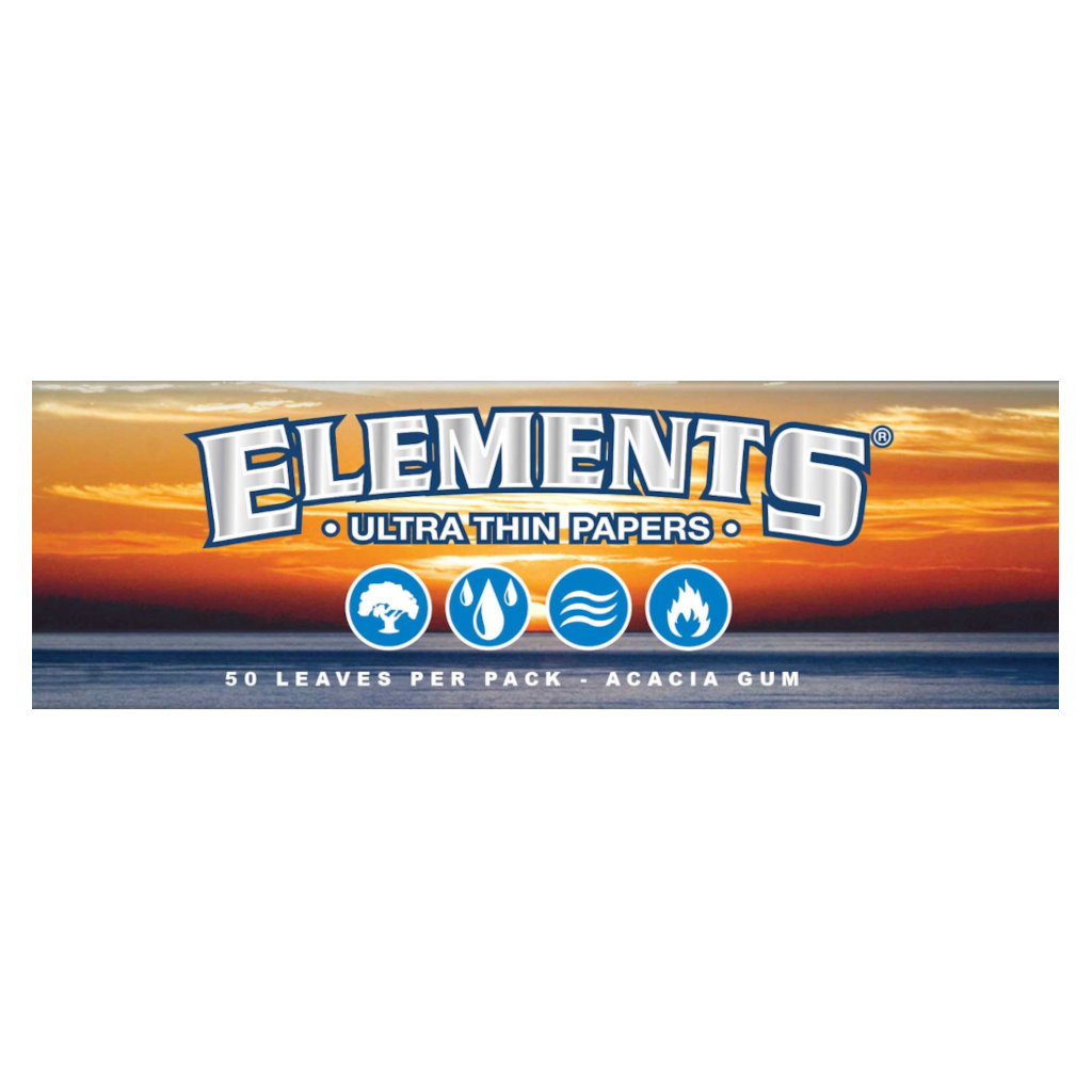 Elements - Ultraohuet 1¼ Lyhyet Paperit Paperit