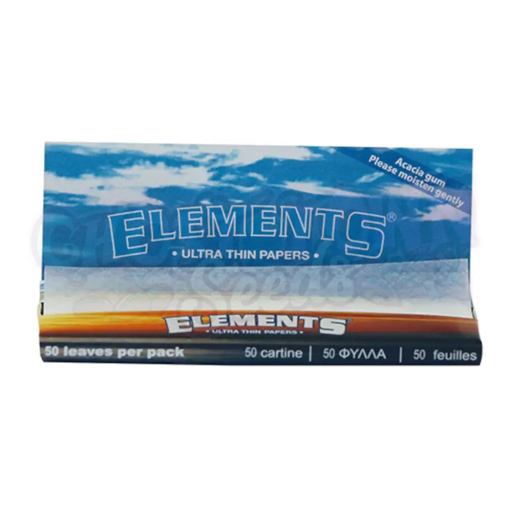 Elements - Ultraohuet 1¼ Lyhyet Paperit Paperit