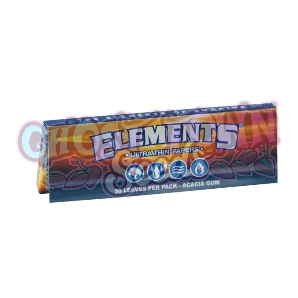 Elements - Ultraohuet 1¼ Lyhyet Paperit Paperit