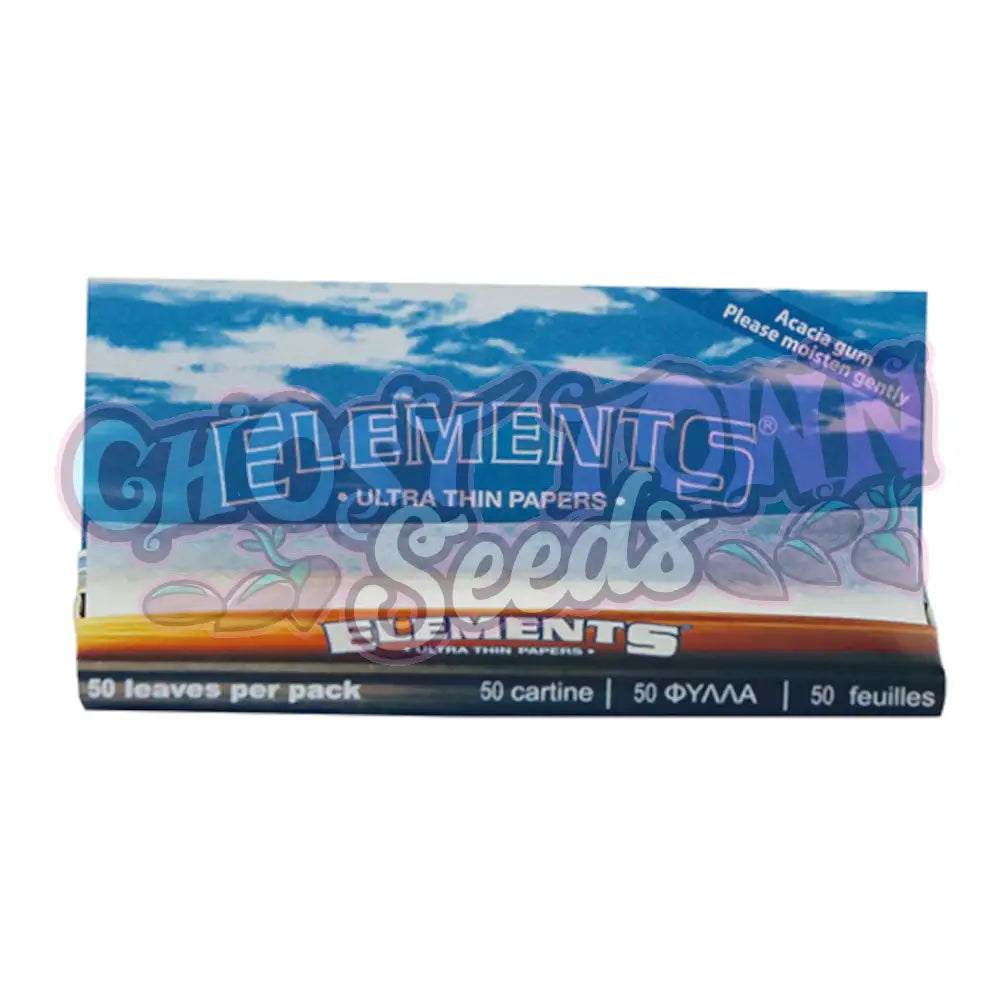 Elements - Ultraohuet 1¼ Lyhyet Paperit Paperit