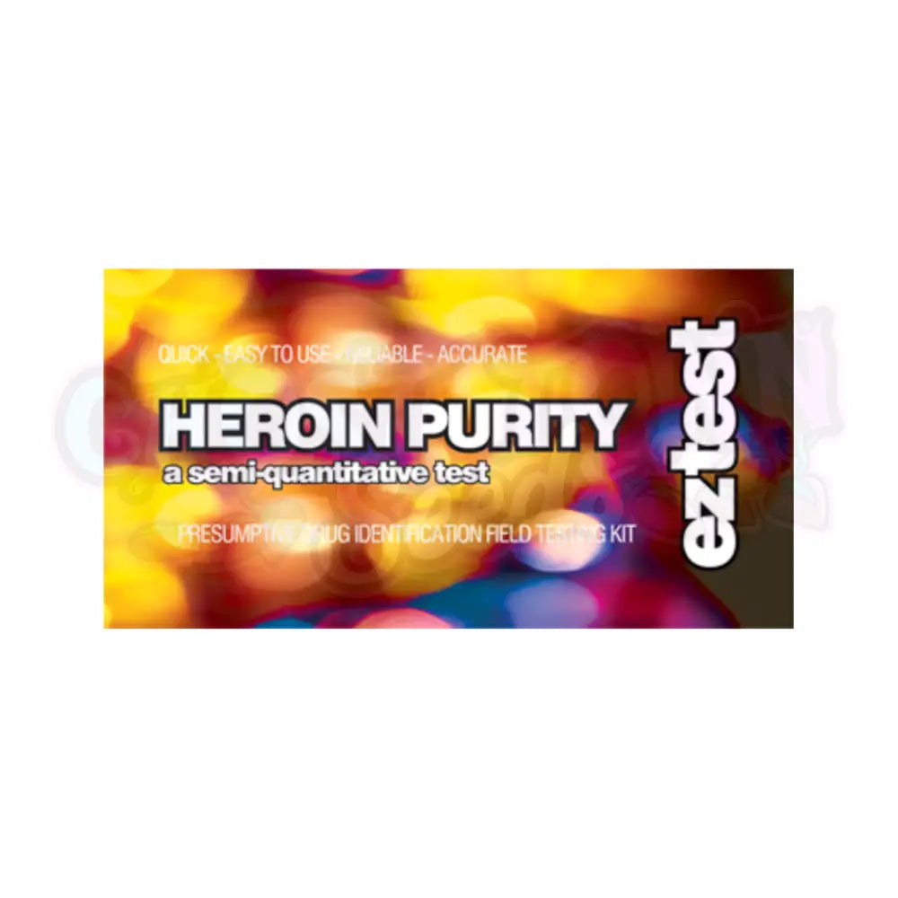 EZ Test - Heroin Purity Test Kit (10 kpl) Testeri