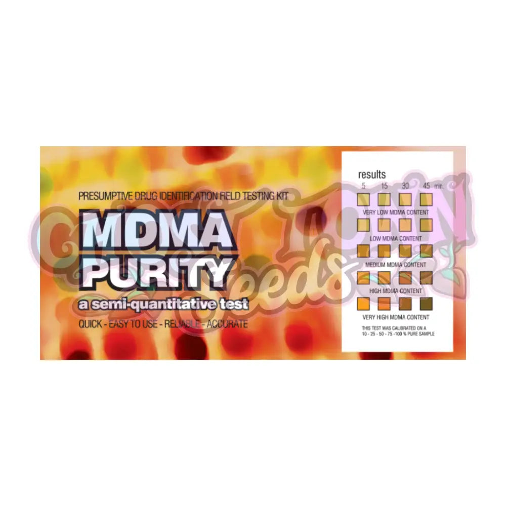 Ez Test - Mdma Purity Kit 1Kpl Testeri