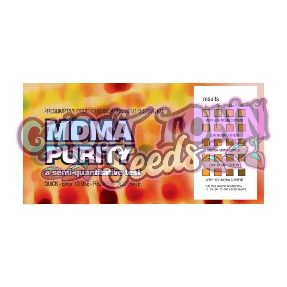Ez Test - Mdma Purity Kit 1Kpl Testeri