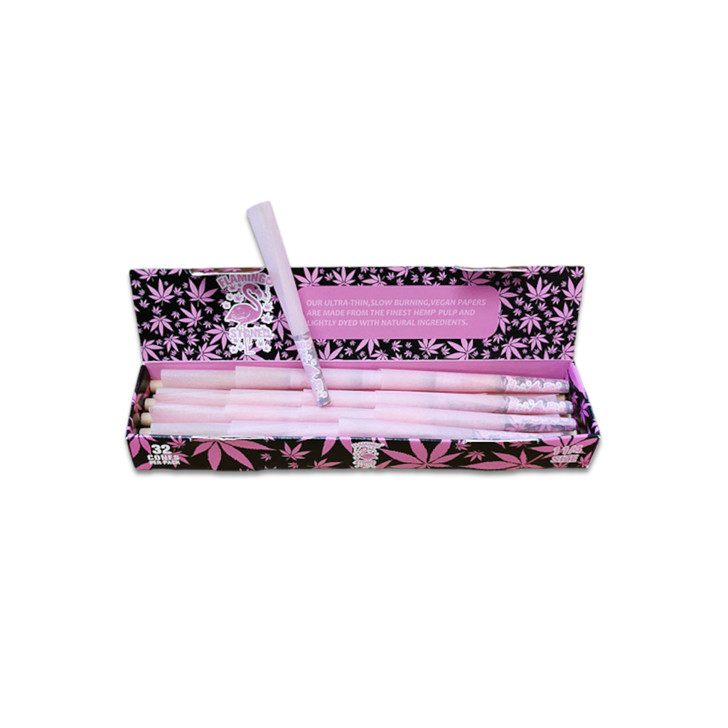 Flamingo Stoned - Pinkit 1-1/4 Lyhyet Conet 32Kpl