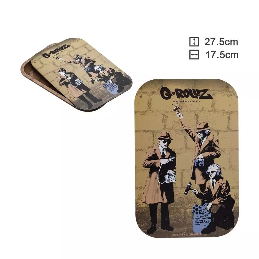 G-Rollz - Banksy Spy Both Magnetic Tray Cover