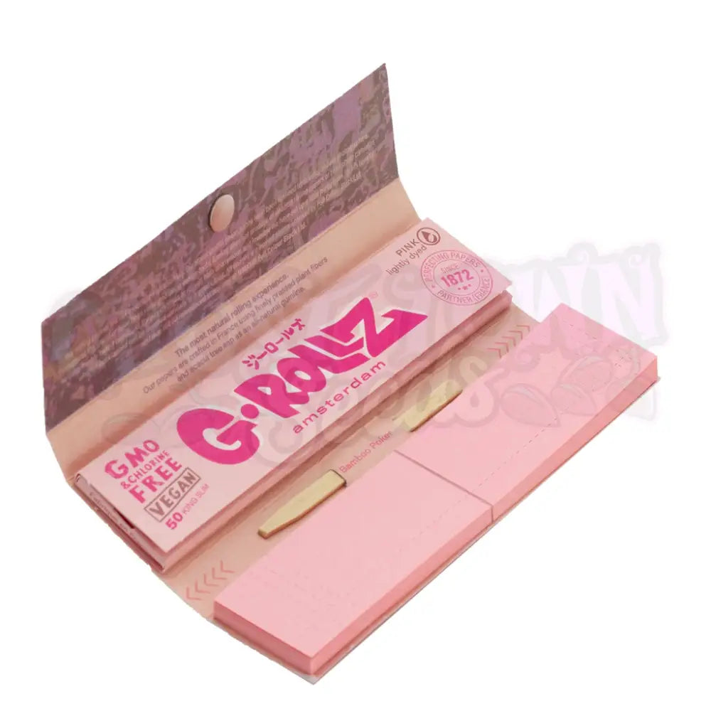 G-Rollz - Banksy’s Graffiti ’Thug For Life’ Pinkit Ohuet Pitkät Paperit + Tipit Paperit