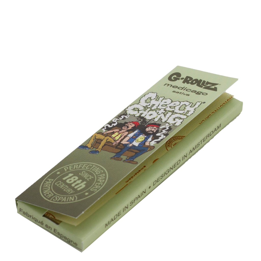 G-Rollz - Cheech & Chong ’Couch’ Medicago Sativa 1¼ Lyhyet Paperit Paperit