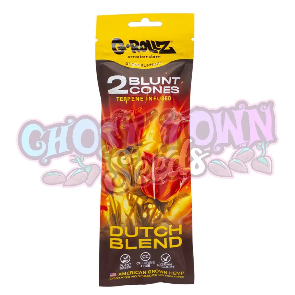 G-Rollz - ’Dutch Blend’ Terpeeni Infusoitu Cbd Hamppu Bluntti Conet 2Kpl