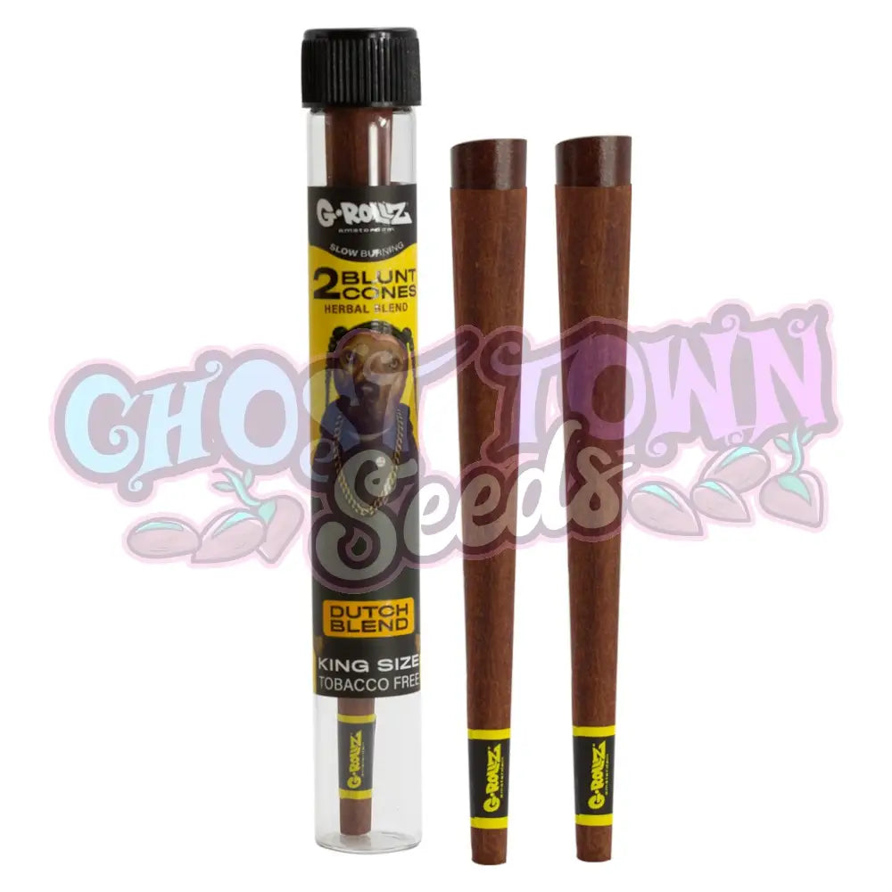 G-Rollz - Dutch Blend ’The Dog’ Terpeeni Infusoitu Yrtti Bluntti Conet 2Kpl