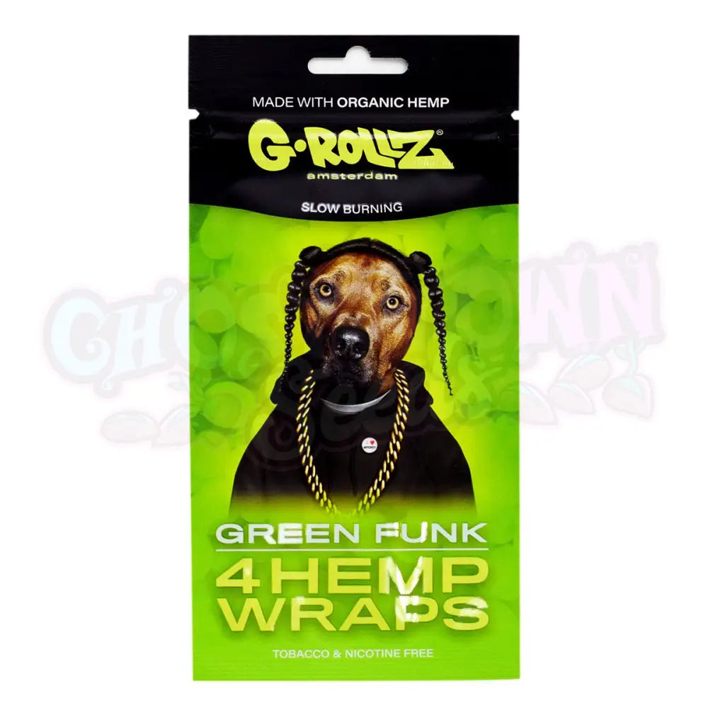 G-Rollz - Green Funk Hamppu Bluntti Paperit 4Kpl Bluntit