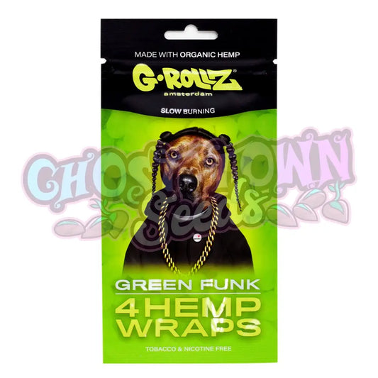 G-Rollz - Green Funk Hamppu Bluntti Paperit 4Kpl Bluntit