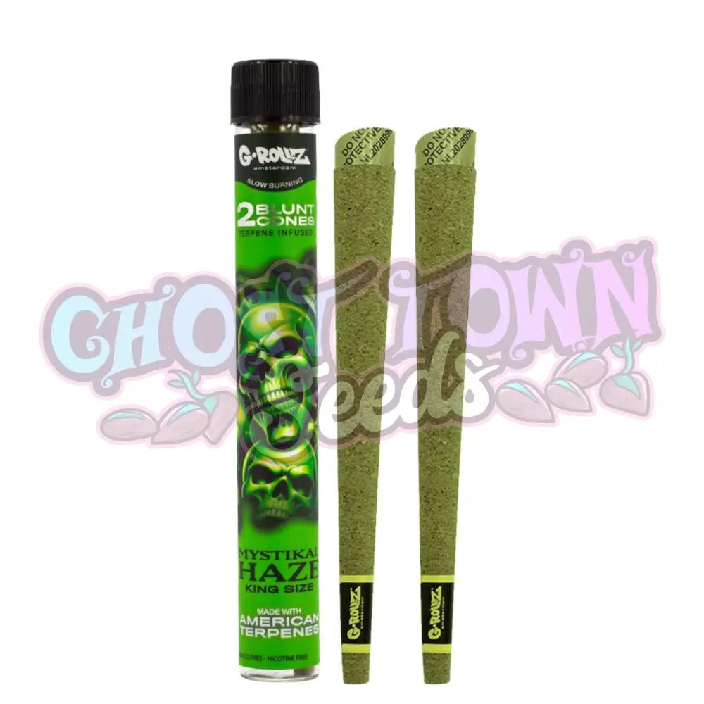 G-Rollz - ’Mystikal Haze’ Hamppu Bluntti Conet 2kpl Conet