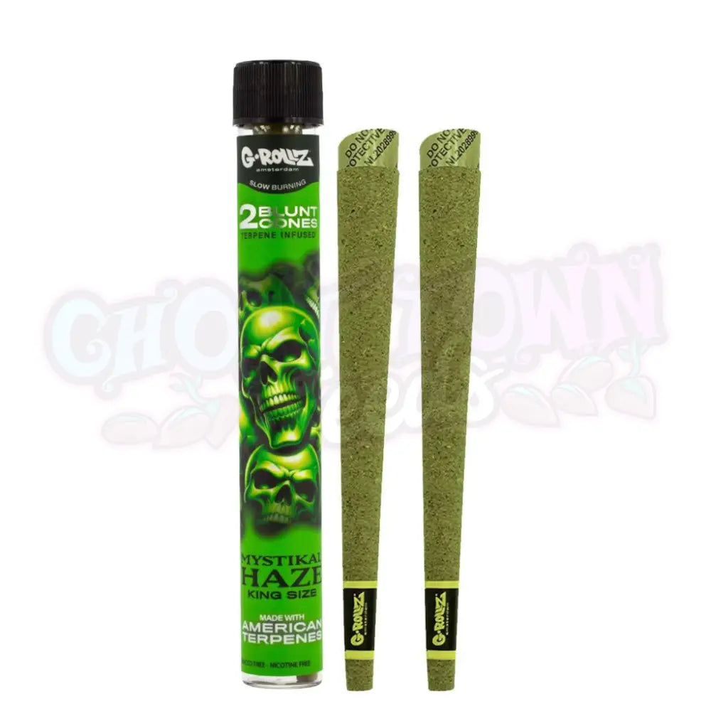 G-Rollz - ’Mystikal Haze’ Hamppu Bluntti Conet 2kpl Conet