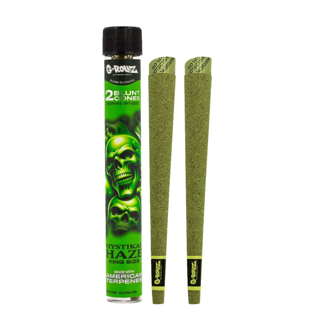 G-Rollz - ’Mystikal Haze’ Hamppu Bluntti Conet 2kpl Conet