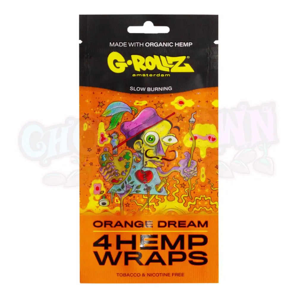 G-Rollz - Orange Dream Hamppu Bluntti Paperit 4Kpl Bluntit